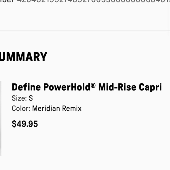 Fabletics Kids Leggings - Orange, Green, Purple Floral - Picture 4 of 4